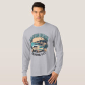 Laguna Beach Retro Vignette T-shirt (Voorkant volledig)