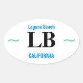 LAGUNA BEACH stickers (4) (Voorkant)