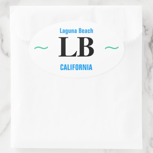 LAGUNA BEACH stickers (4) (Tas)