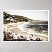 Laguna Beach Vintage Poster (Voorkant)