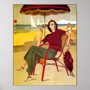 Laguna Beach Vintage Poster