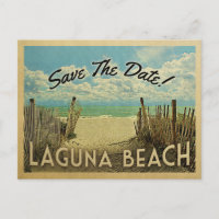Laguna Beach Vintage Save the Date