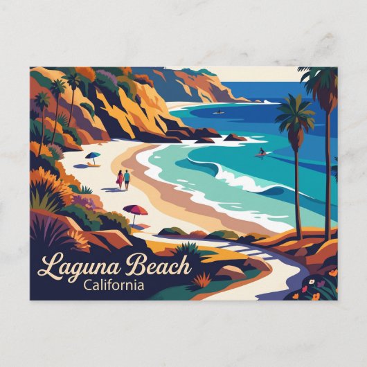 Laguna Beach VS Briefkaart (Voorkant)