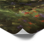 Laguna Beach Waterverf Art Print Poster (Hoek)