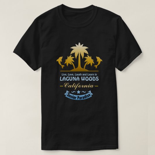 Laguna Bossen, CA T-shirt (Design voorkant)
