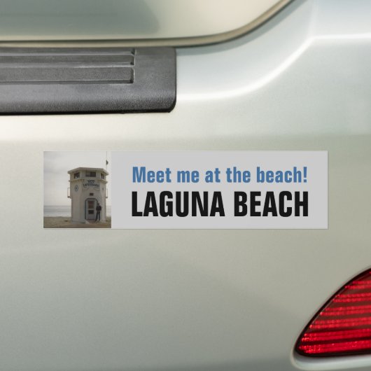 LAGUNA-bumpersticker Bumpersticker (Op auto)