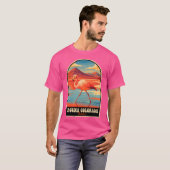 Laguna Colorada Bolivia Flamingo Desert  TR T-shirt (Voorkant volledig)