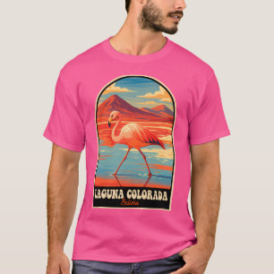 Laguna Colorada Bolivia Flamingo Desert TR T-shirt