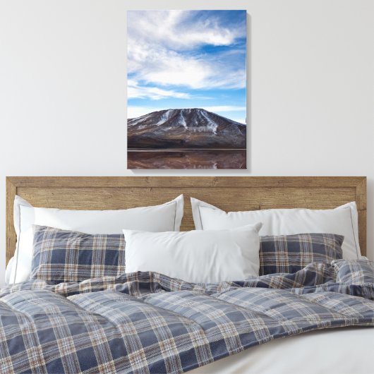 Laguna Colorada Canvas Afdruk (Insitu (Slaapkamer))