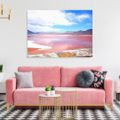 Laguna Colorada canvas print (Insitu (Woonkamer))