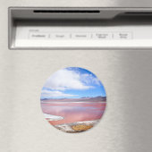 Laguna Colorada in Bolivia ronde magneet (Insitu (Vaatwasser))