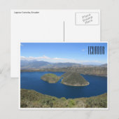 laguna cuicocha ecuador briefkaart (Voorkant / Achterkant)