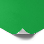 Laguna de la Leche Cuba-kaart Poster (Hoek)