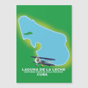 Laguna de la Leche Cuba meer kaart