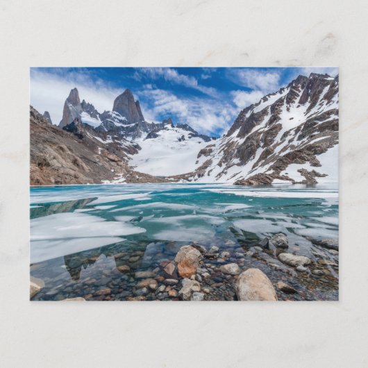 Laguna De Los Tres And Mount Fitzroy Briefkaart (Voorkant)