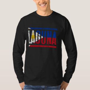 LAGUNA FILIPIJNEN MET ZIJN FILIPIJNSE VLAG T-SHIRT