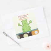 Laguna Frog SQUARE Favor Sticker (Envelop)