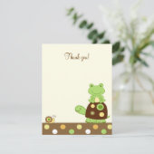 Laguna Frog & Turtle 4x5 Flat Bedankkaart (Staand voorkant)