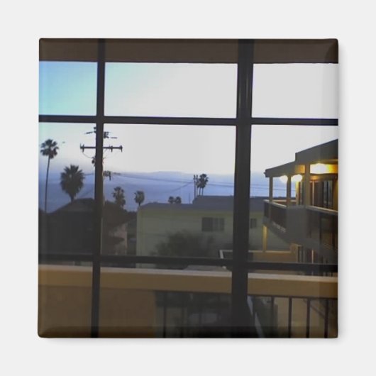 Laguna hotel uitzicht magneet (Voorkant)