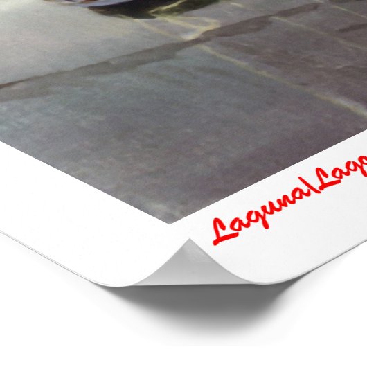 Laguna/Lagoa/Lagoon Poster (Hoek)