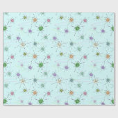 Laguna Moderne Blue Cadeaupapier (Vlak)