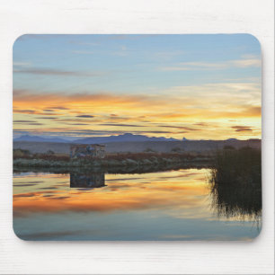 Laguna Nimez Sunset, El Calafate, Argentinië Muismat