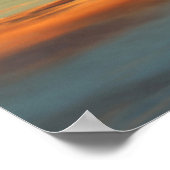 Laguna Nimez Sunset, El Calafate, Argentinië Poster (Hoek)