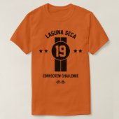 Laguna Seca Black T-shirt (Design voorkant)