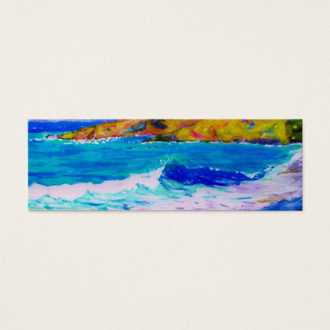 laguna strand splash mini visitekaartjes (Voorkant)