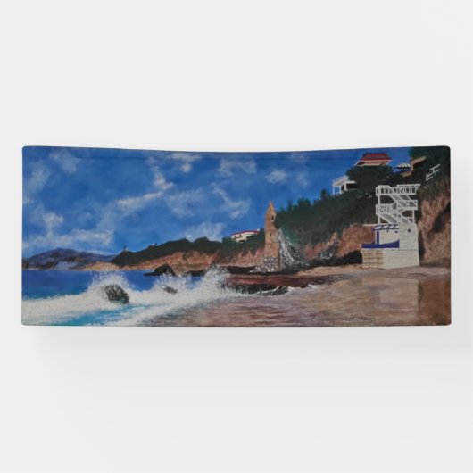 Laguna toren #1 spandoek (Horizontaal)