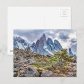 Laguna Torre El Chalten Argentina Briefkaart (Voorkant / Achterkant)