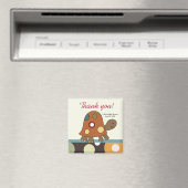 Laguna Turtle Baby shower Favor Magnet (Insitu (Vaatwasser))