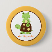 Laguna Turtle NAME TAG Custom Button (Voorkant)