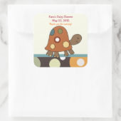 Laguna Turtle SQUARE Favor Sticker (Tas)