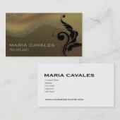 "Laguna" — visitekaartje voor alle doeleinden (Voorkant / Achterkant)