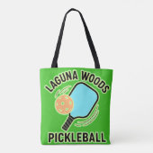 Laguna Woods Pickleball Tote Bag (Achterkant)