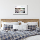 Lagunas/Lagoas/Lagoons Canvas Afdruk (Insitu (Slaapkamer))
