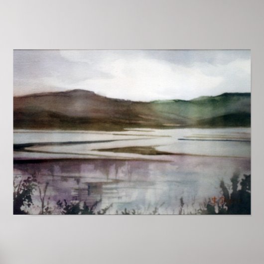 Lagunas/Lagoas/Lagoons Poster (Voorkant)