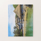 Lagune Beach Sun Island India. Legpuzzel (Verticaal)