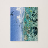 Lagune safari trip met Stingrays Legpuzzel (Verticaal)