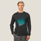 Lagune Stilte Tri-Blend Shirt (Voorkant)