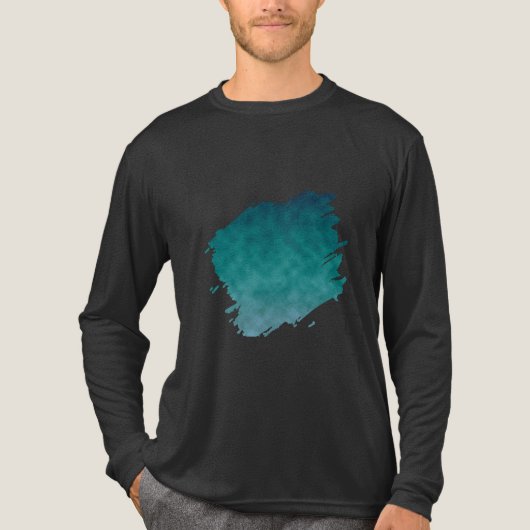 Lagune Stilte Tri-Blend Shirt (Voorkant volledig)