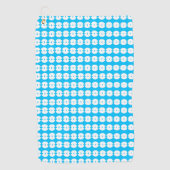 Lagune Stippen Golfhanddoek (Voorkant)