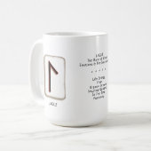 Laguz RuneStone 15 oz. Mok (Voorkant links)