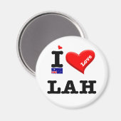 LAH - I Love Magneet (Voorkant / Achterkant)