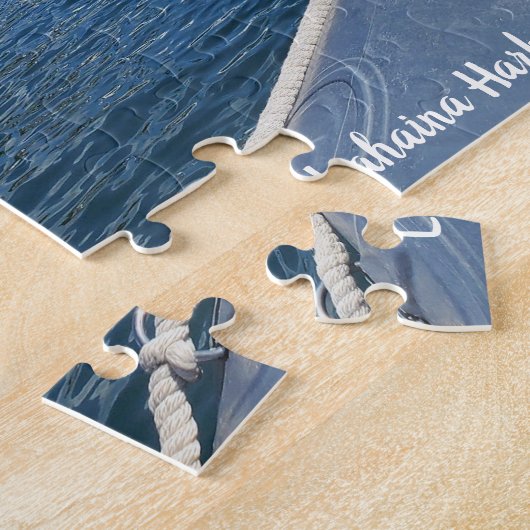 Lahaina Harbour Boats op Maui Legpuzzel (Zijkant)