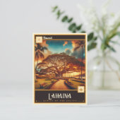 Lahaina, Hawaï |  Briefkaart (Staand voorkant)