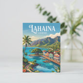 Lahaina Hawaï Briefkaart (Staand voorkant)