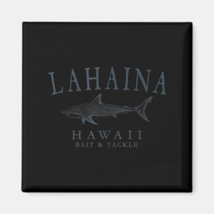 Lahaina hawaii haai vintage leisteen kunst vissen magneet