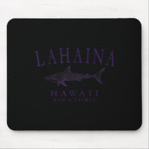 Lahaina hawaii haai vintage pruim kunst vissen muismat